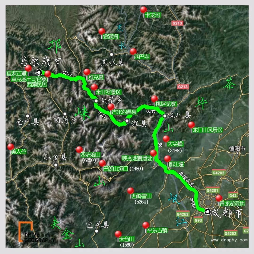 川藏北线7日自驾路线，317国道的朝圣之路- 马蜂窝