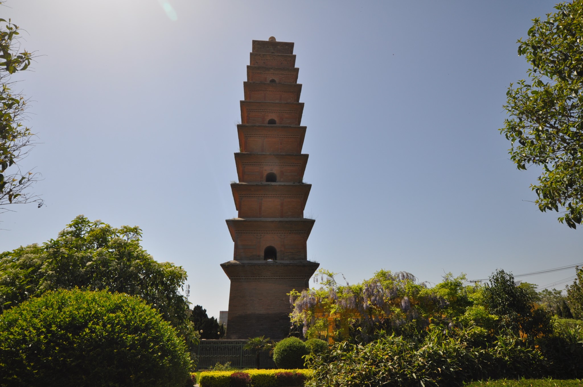 走塔之——蒲城南塔(慧彻寺诸佛舍利宝塔),蒲城自助游攻略 - 马蜂窝