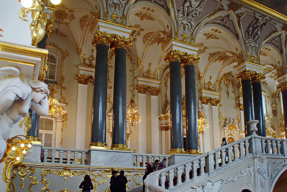 圣彼得堡三大宫殿图片