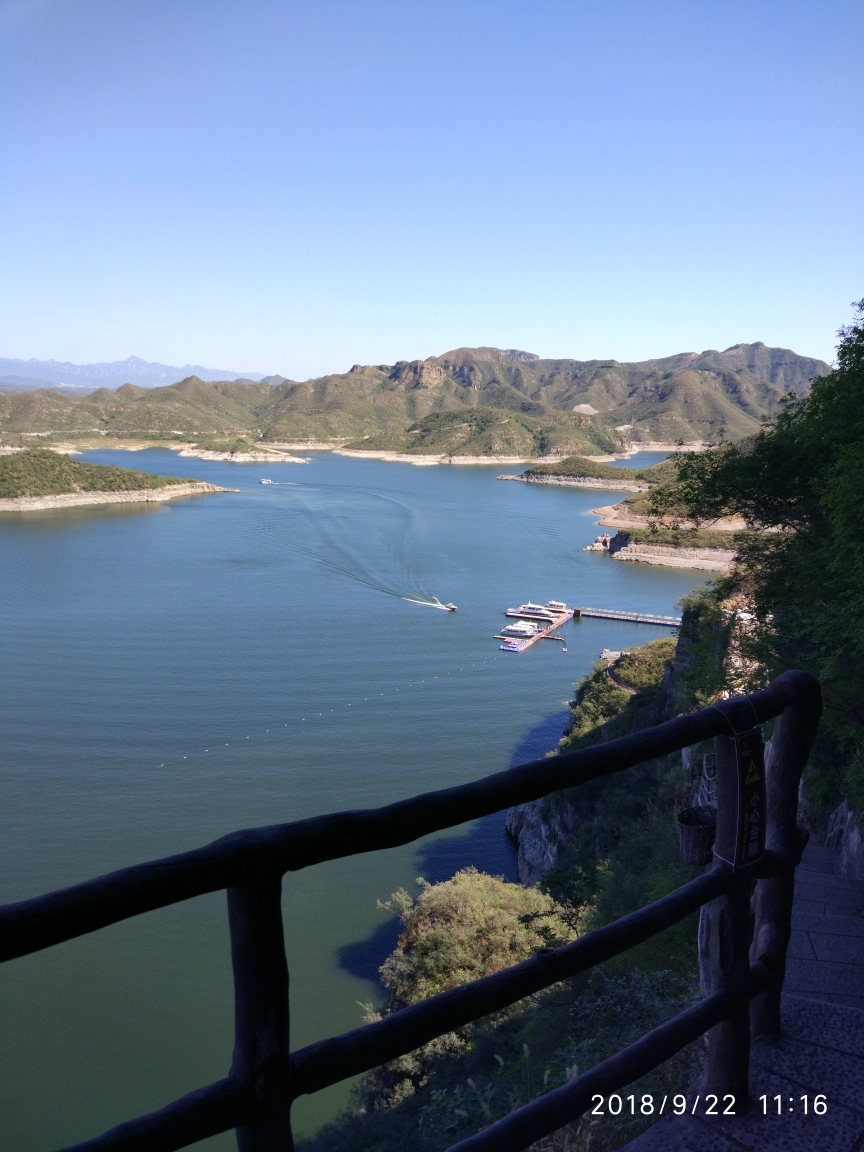 北京周边,易水湖,太行水镇一日游