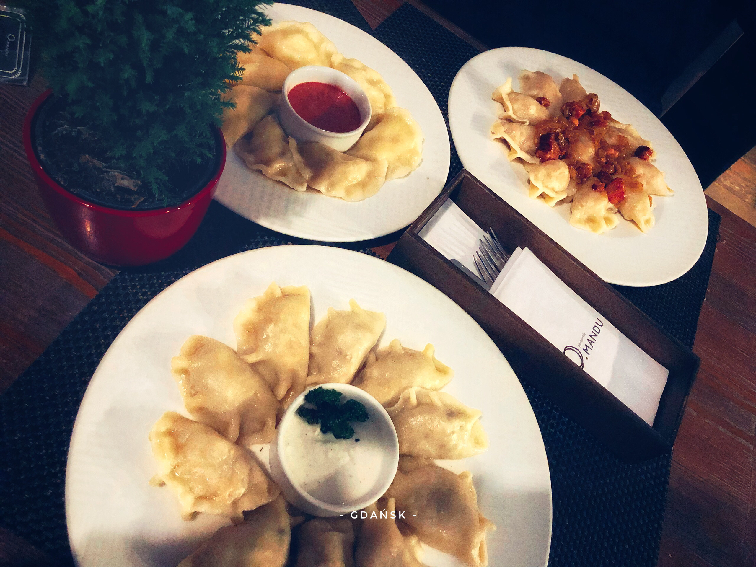 滨海省美食-Pierogarnia Mandu - Oliwa