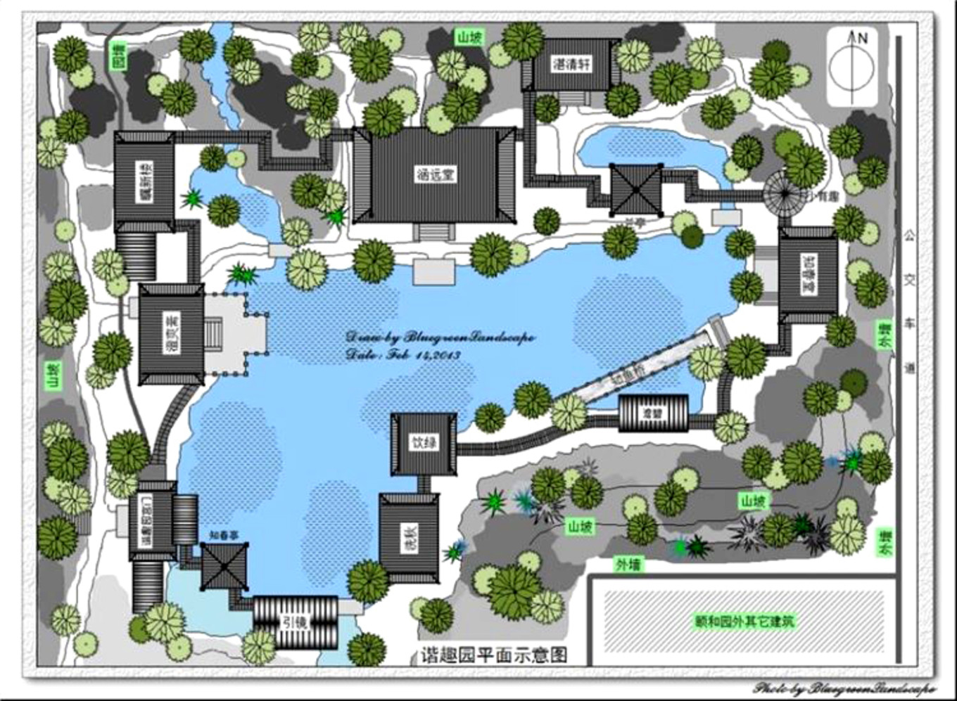 颐和园里秋色美之谐趣园