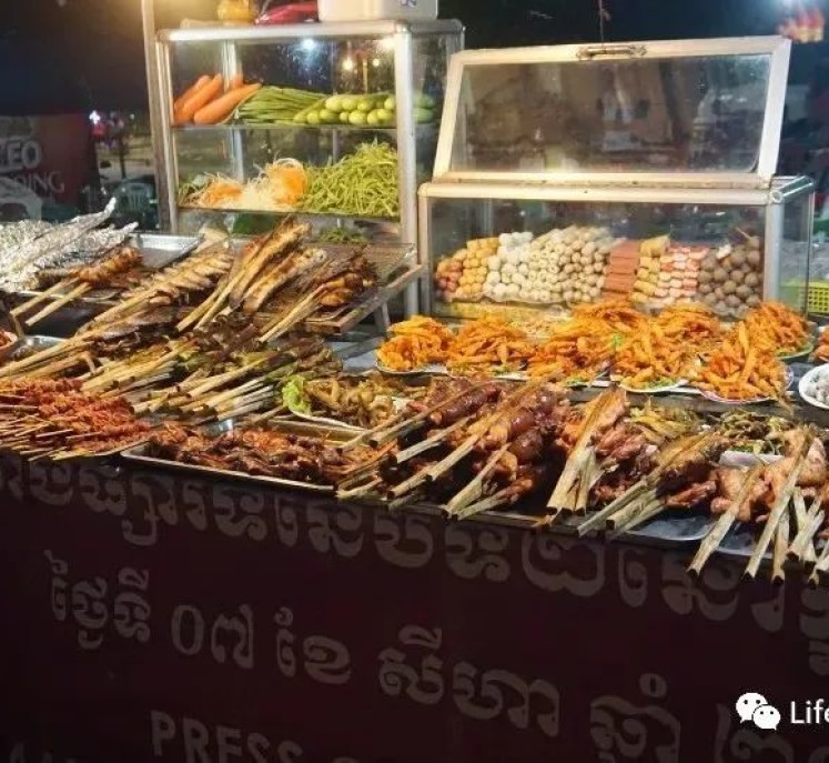 暹粒最Local的市场美食