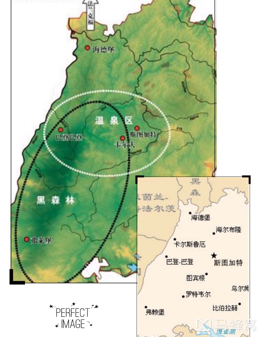 德国图宾根地图图片