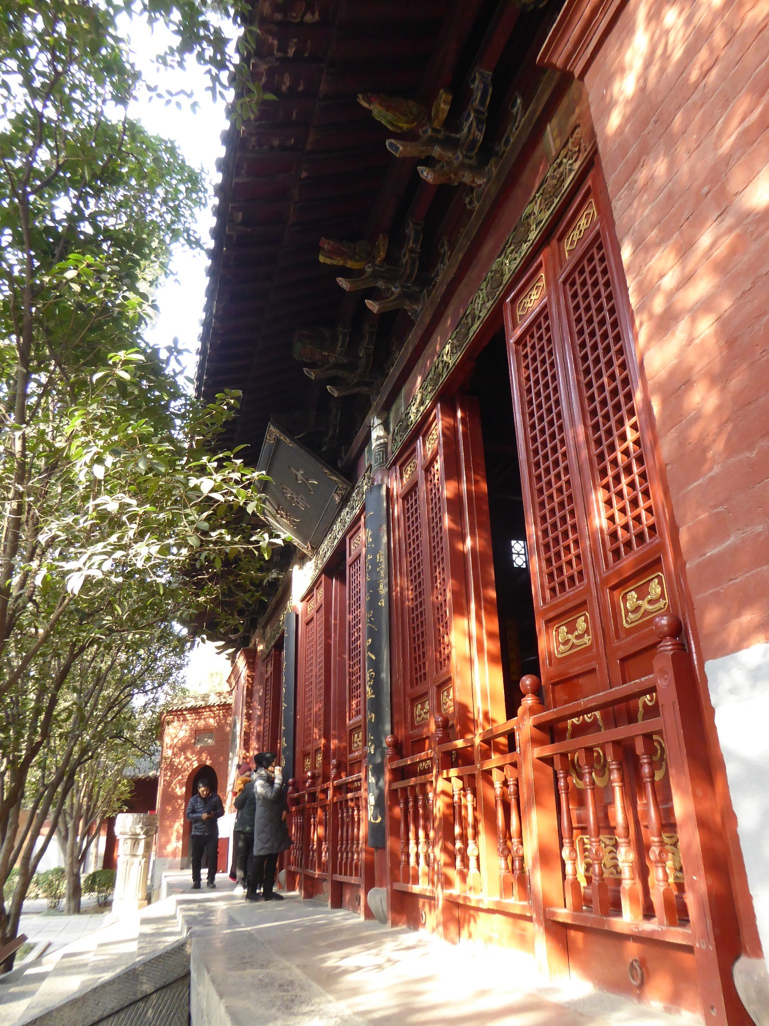 洛阳白马寺钟鼓楼 洛阳白马寺佛殿