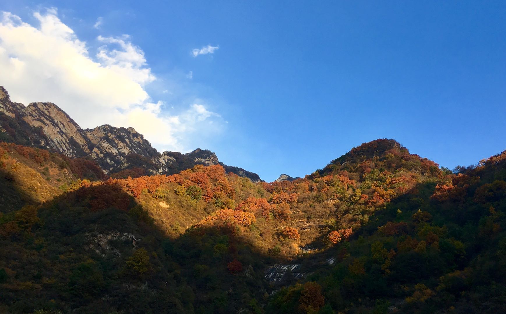 《原》漂之冀游（平山驼梁）北上穿羊肠 赏秋到...