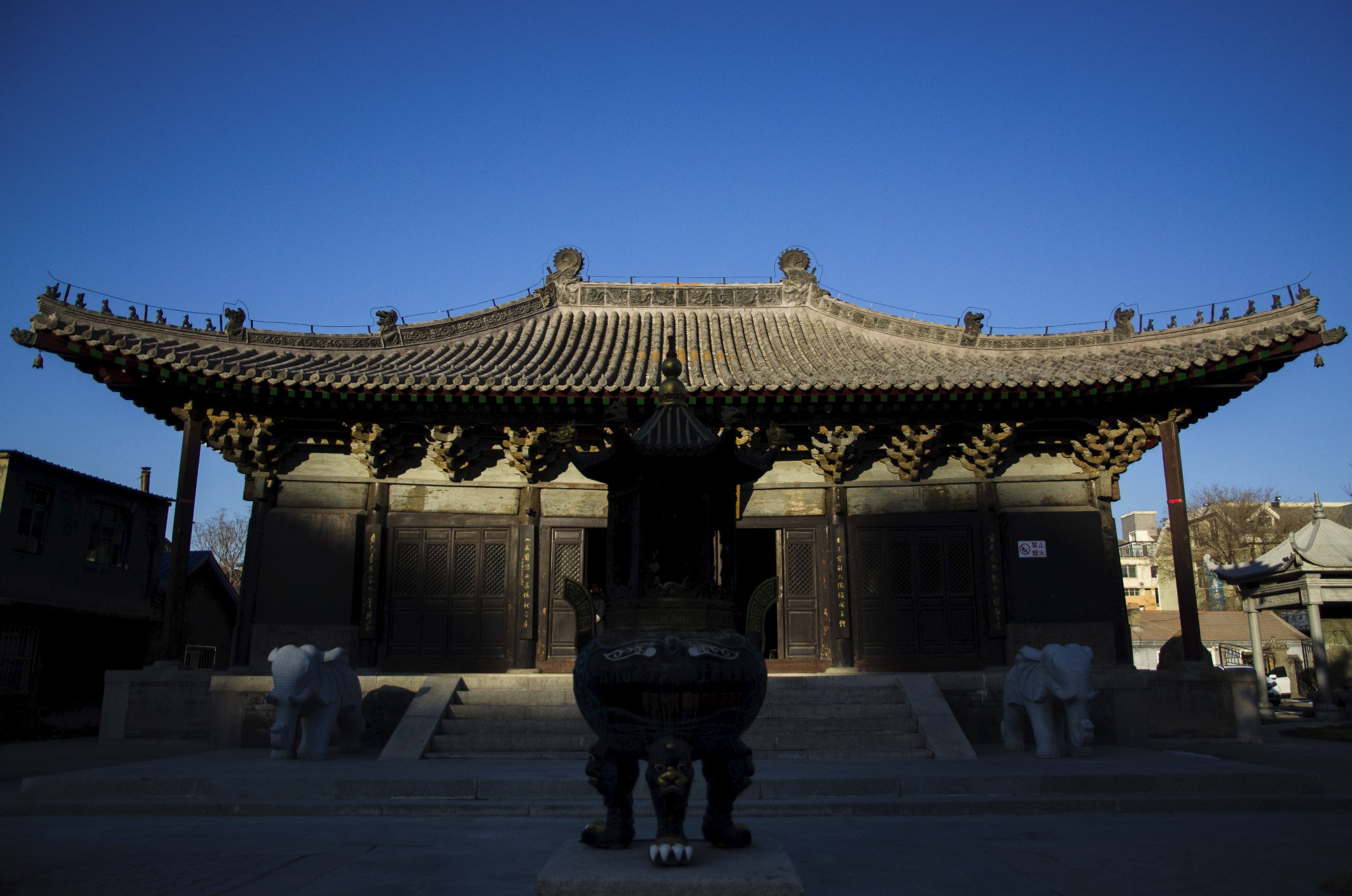 盖州塔寺风景图片