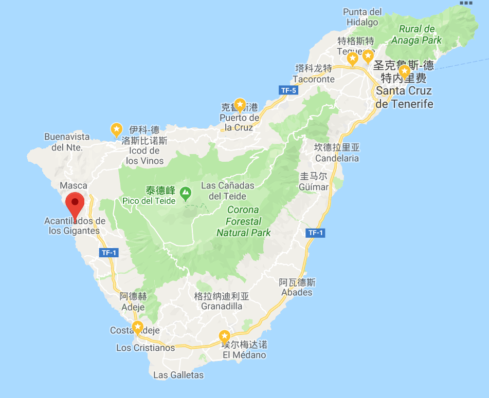 特内里费岛全岛包车(按需定制/走你所想)