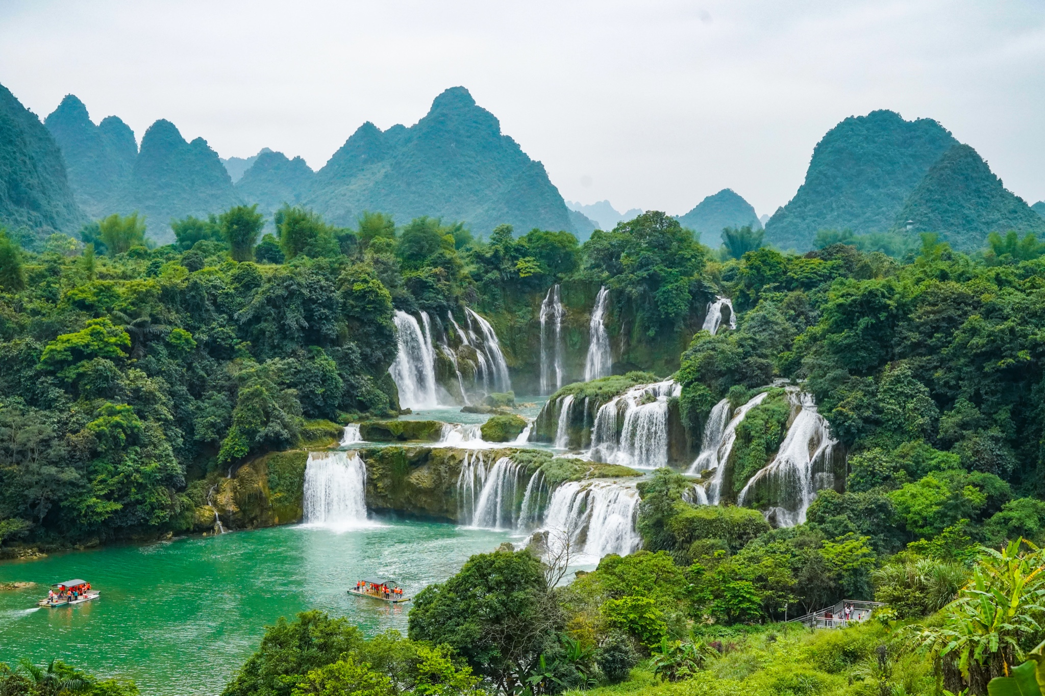 线南宁-东兴-凭祥-靖西-百色自驾s325德天跨国瀑布 通灵大峡谷_游记
