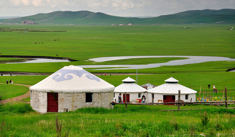 日游(免费接机/站 含3个骑马点 沙漠娱乐套票 骑骆驼 草原蒙古包体验)