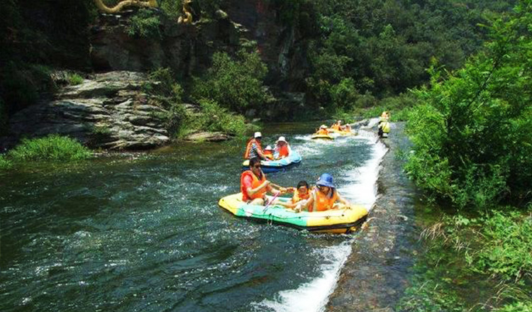 荆门 京山鸳鸯溪漂流 漂流门票