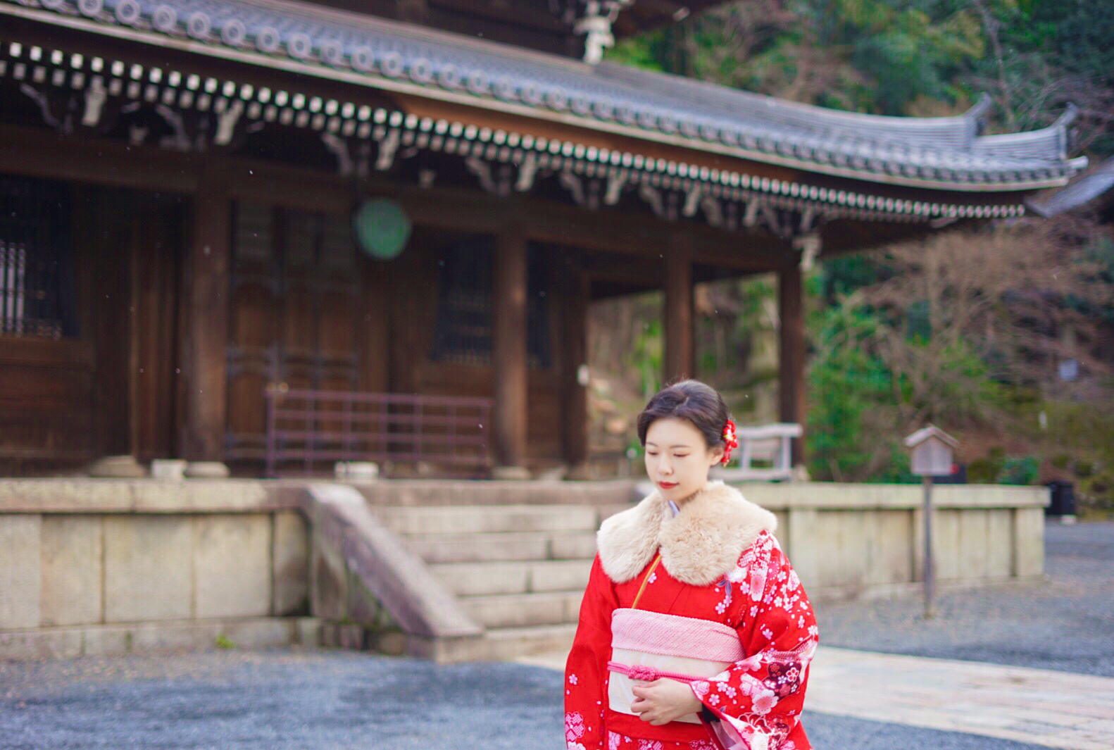 女生最爱 日本京都和服体验 手机马蜂窝