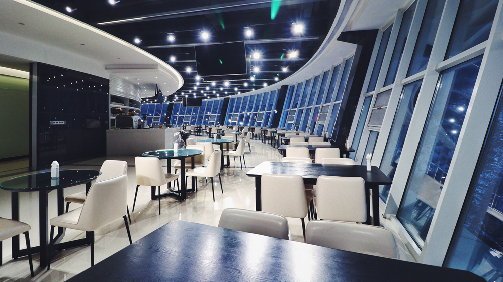 上海空中餐厅座椅图片