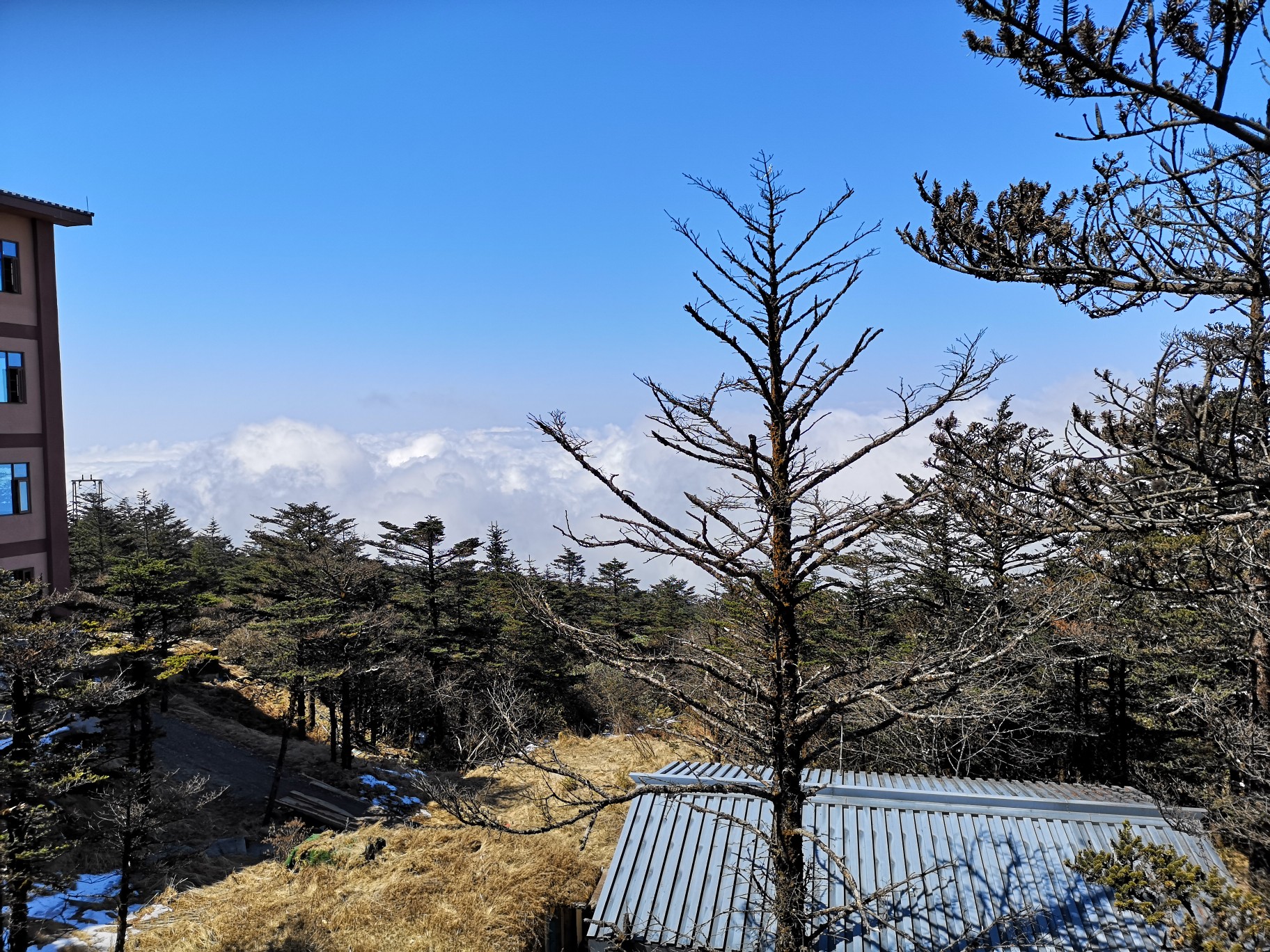 峨眉山-雷洞坪2019年3月26日 峨眉山峨眉山萬年寺白龍洞峨眉山-清音閣