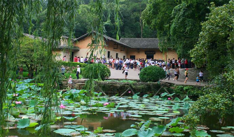 紅色旅遊長沙到韶山花明樓一日遊(紀念館或滴水洞可自由選擇套餐 一次