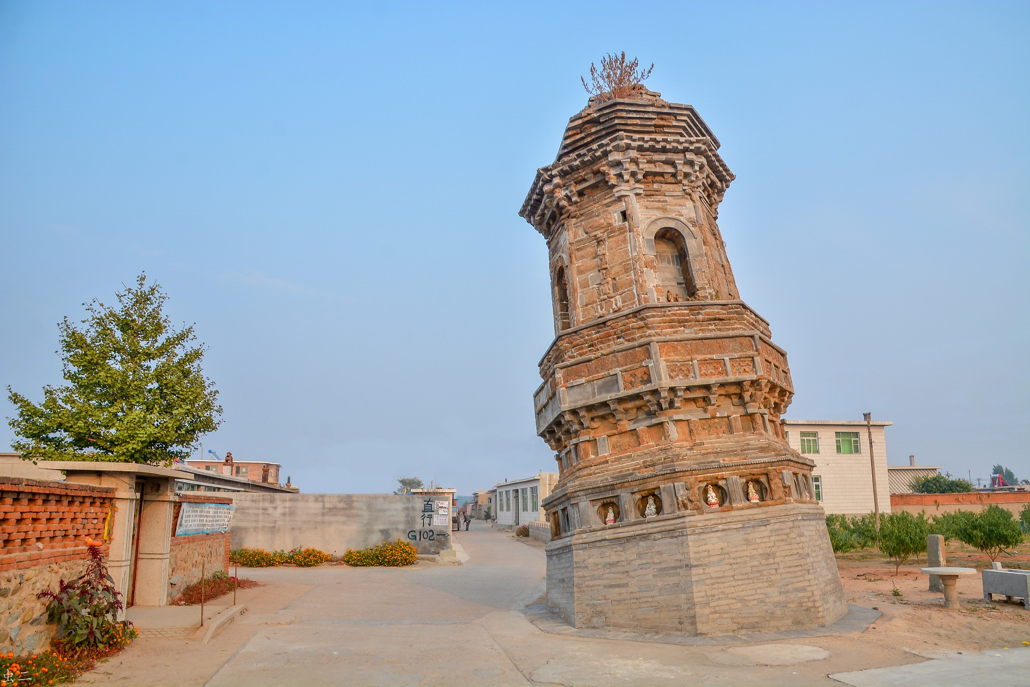 前卫斜塔 (前卫砖塔.瑞州古塔.