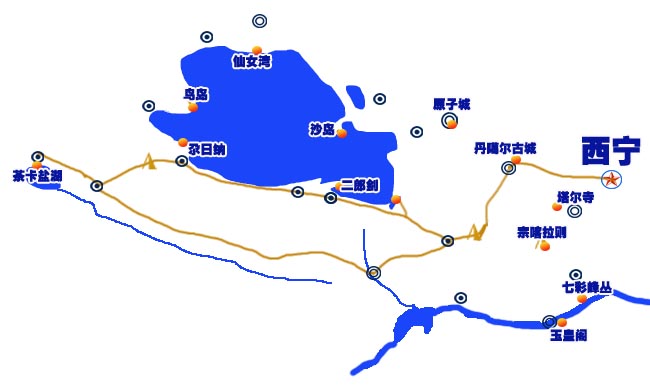青海湖 茶卡盐湖纯玩一日游 一人也成行 豪华旅游车 资深导游全程服务