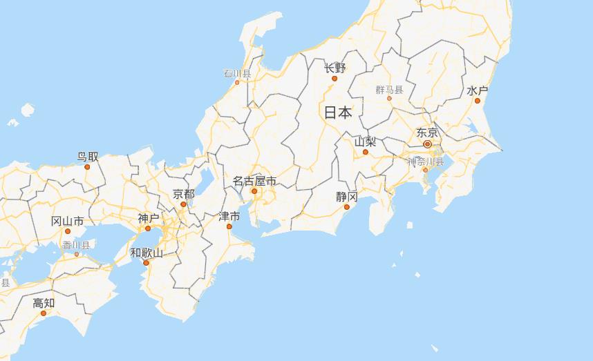 名古屋详细地图图片