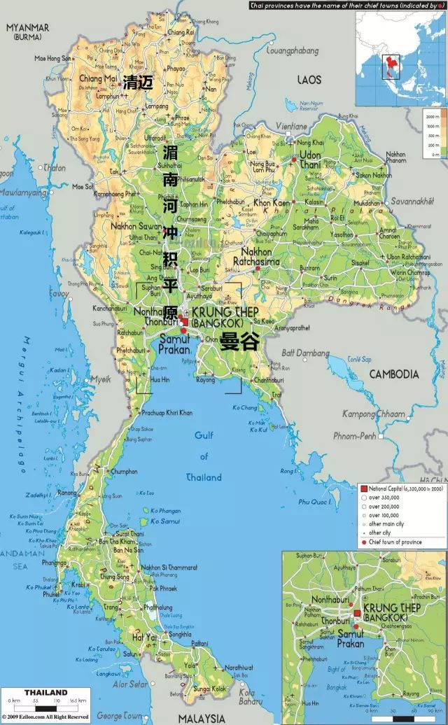 泰国纬度图片