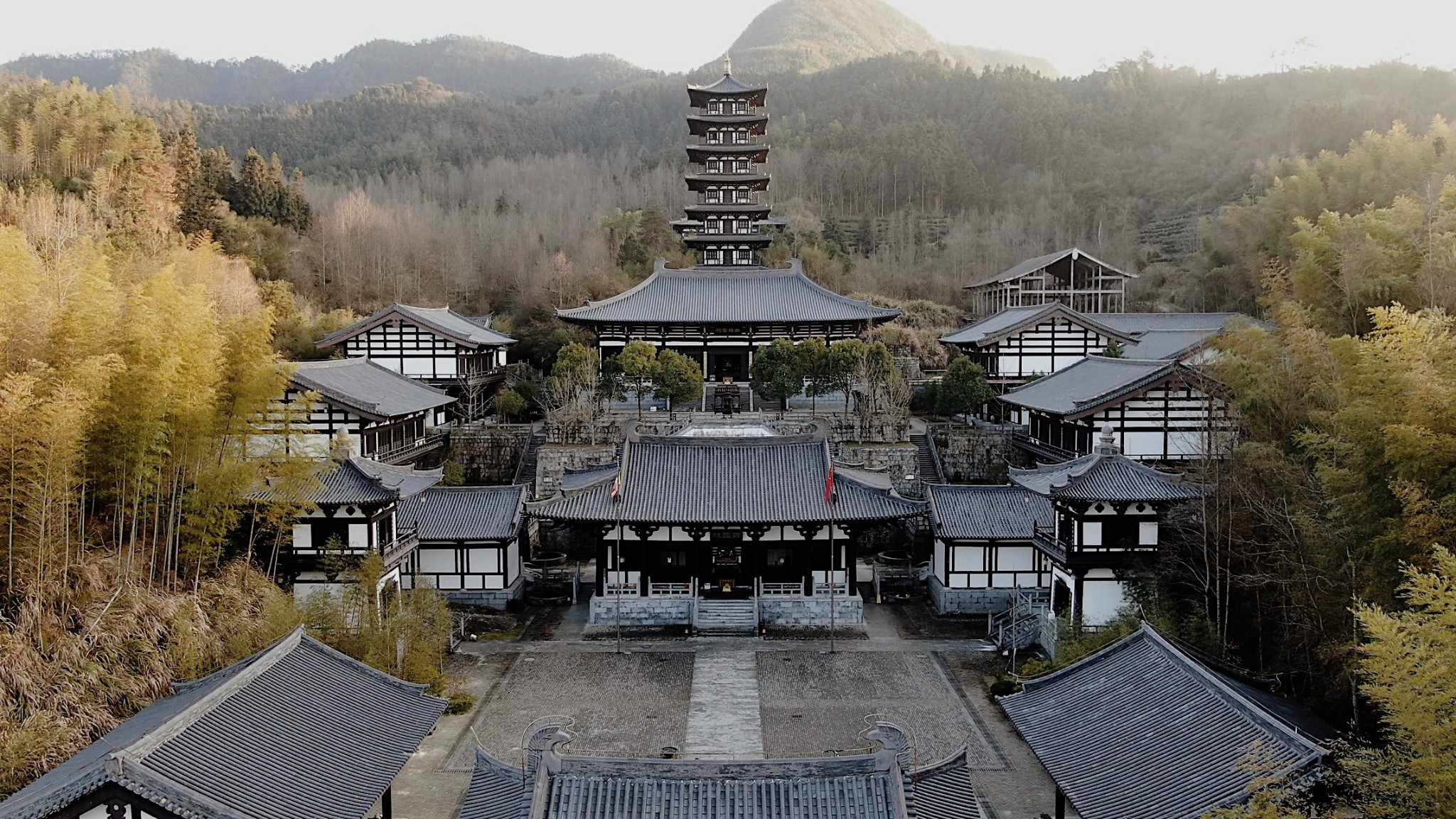 安徽黄山梓路寺