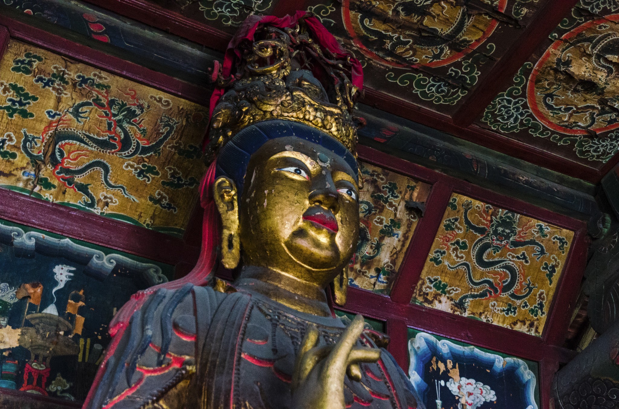 己亥新春大同善化寺关帝庙观音堂