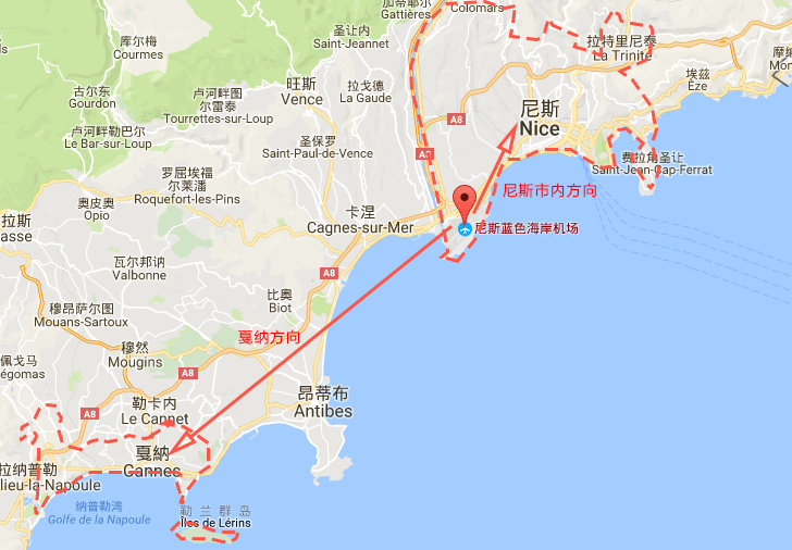 法国尼斯蔚蓝海岸全景 鹰巢村埃兹 富人国摩纳哥 电影之城戛纳经典