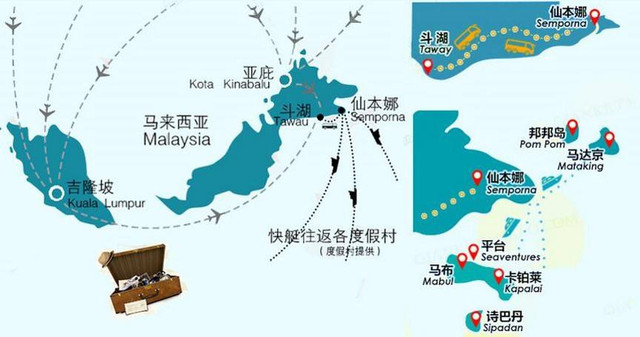 沙巴位于东马,是马来西亚13州属之一,因为处以菲律宾台风地带之南,不