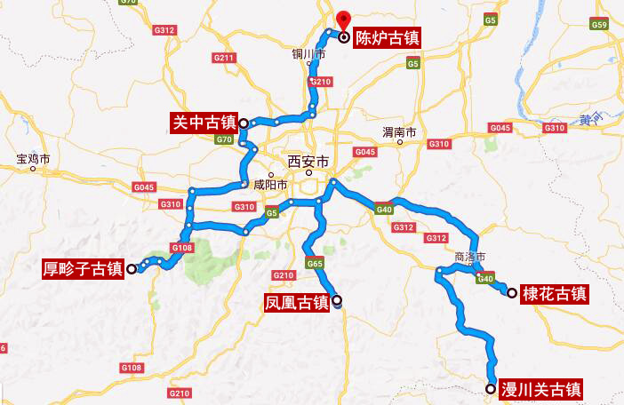 盘点西安周边景美人少的六个古镇