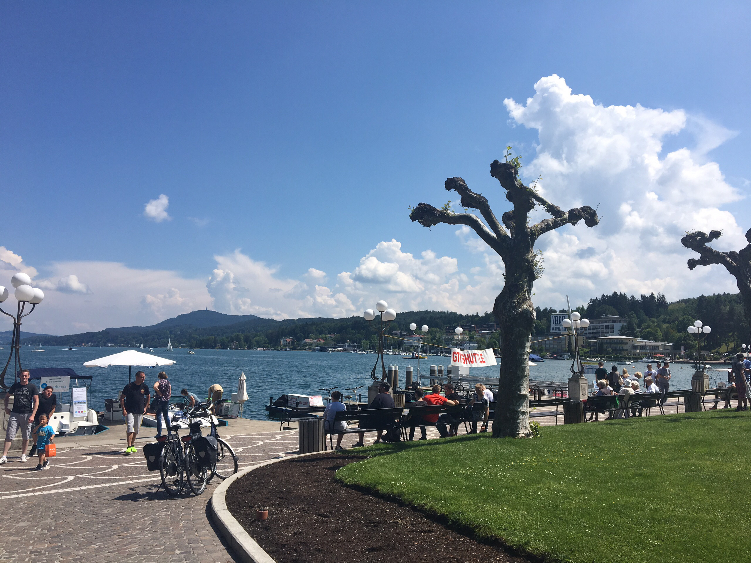 克恩顿州娱乐-Bummelzug in Velden am Worhtersee