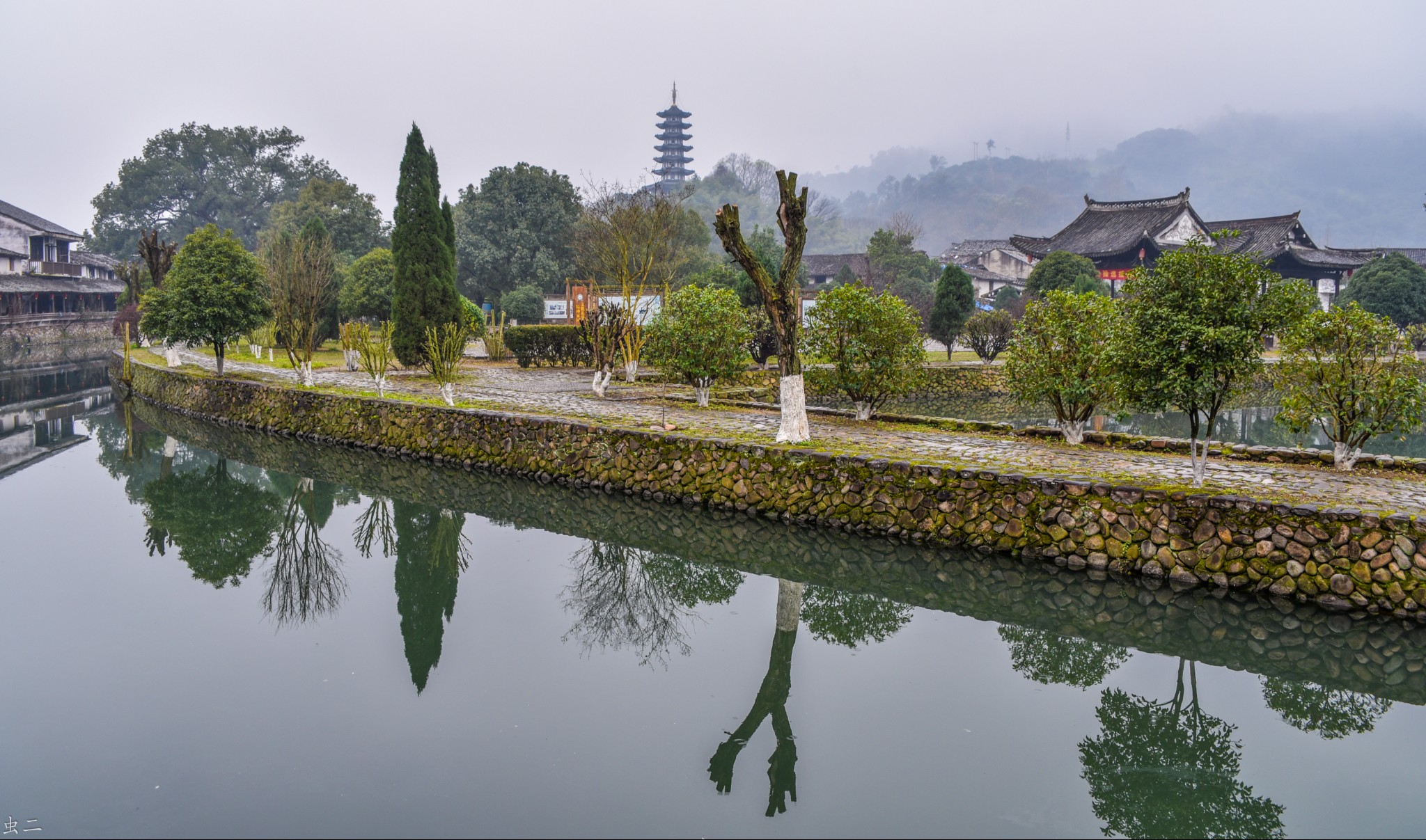 永嘉岩头古村 丽水古街 文峰塔 塔湖庙 文昌阁 花亭 丽水桥(古塔巡礼