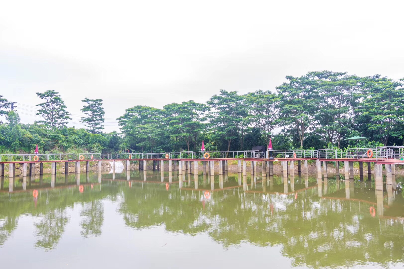 东莞东坑喜悦之乡生态园路亚钓鱼场