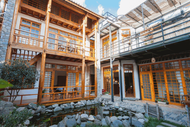 大理古城内洱海边一座日式庭院民宿,邂逅如诗画般风景