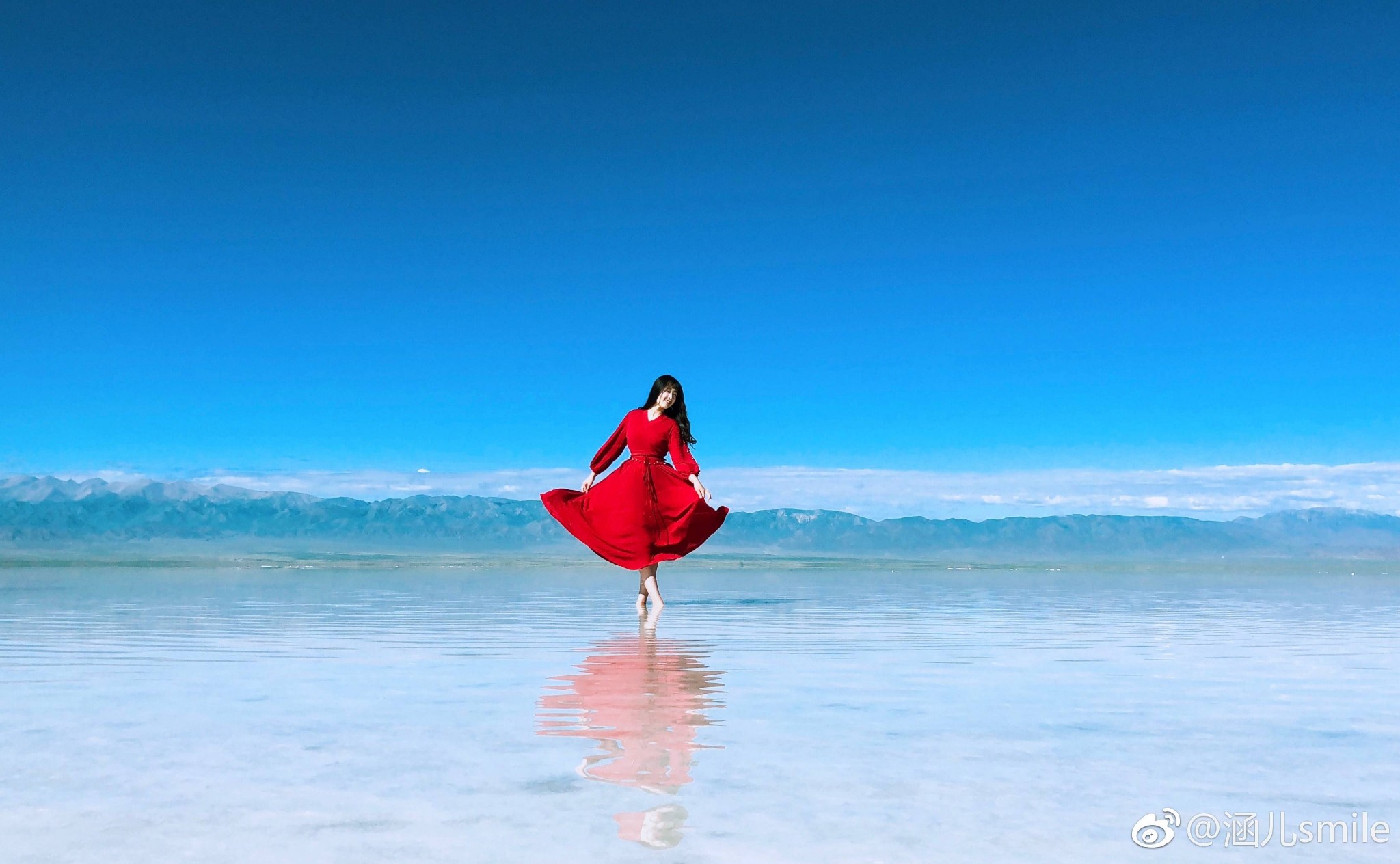 买了裙子披巾去一次茶卡盐湖茶卡盐湖穿衣拍照攻略