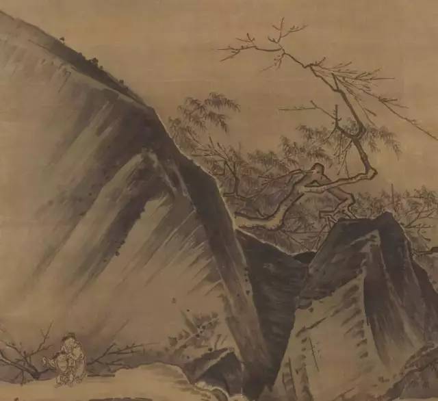 小斧劈皴