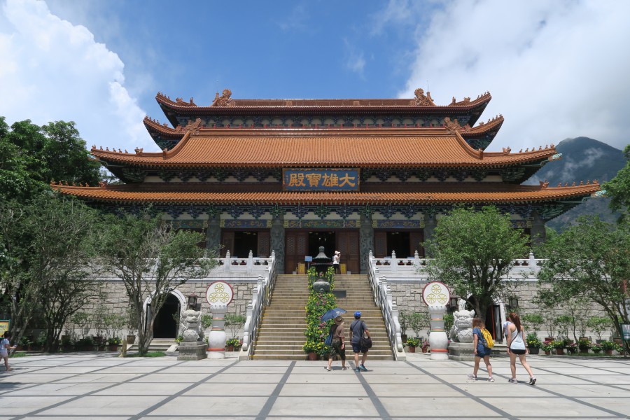 香港大屿山宝莲禅寺图片