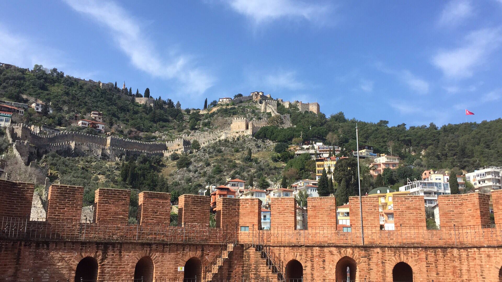 【阿拉尼亚景点图片】red tower