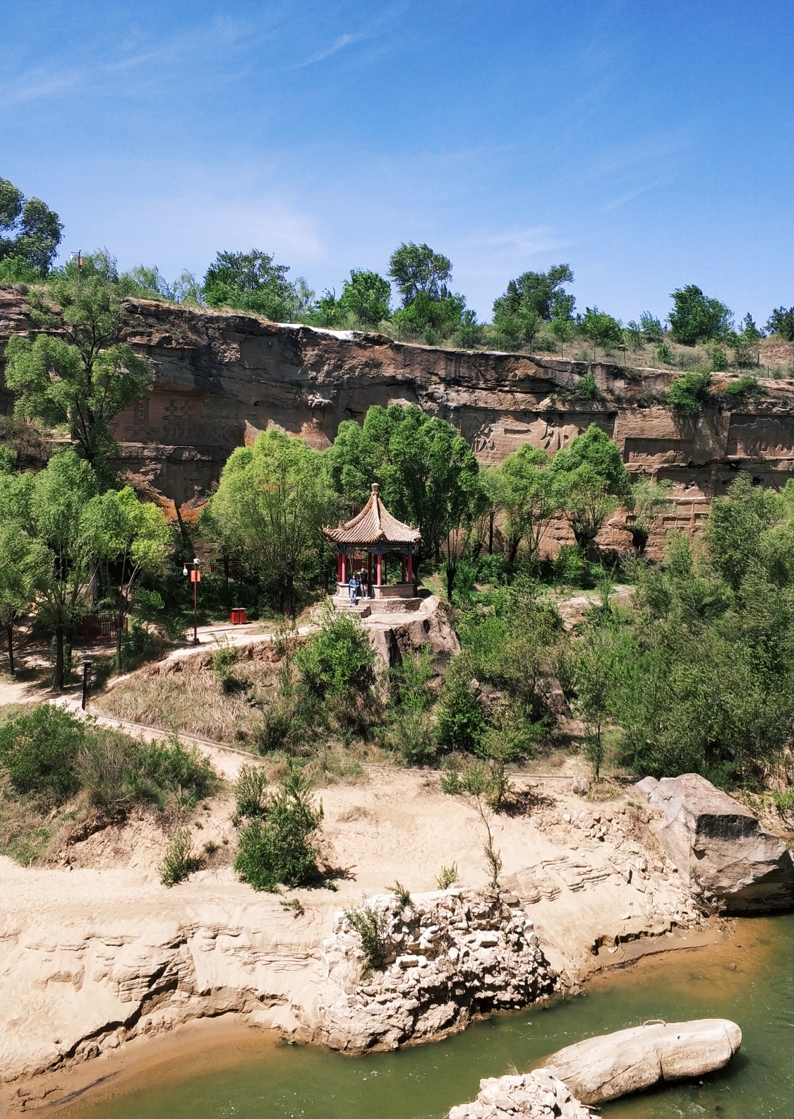 榆林紅石峽,榆林旅遊攻略 - 馬蜂窩