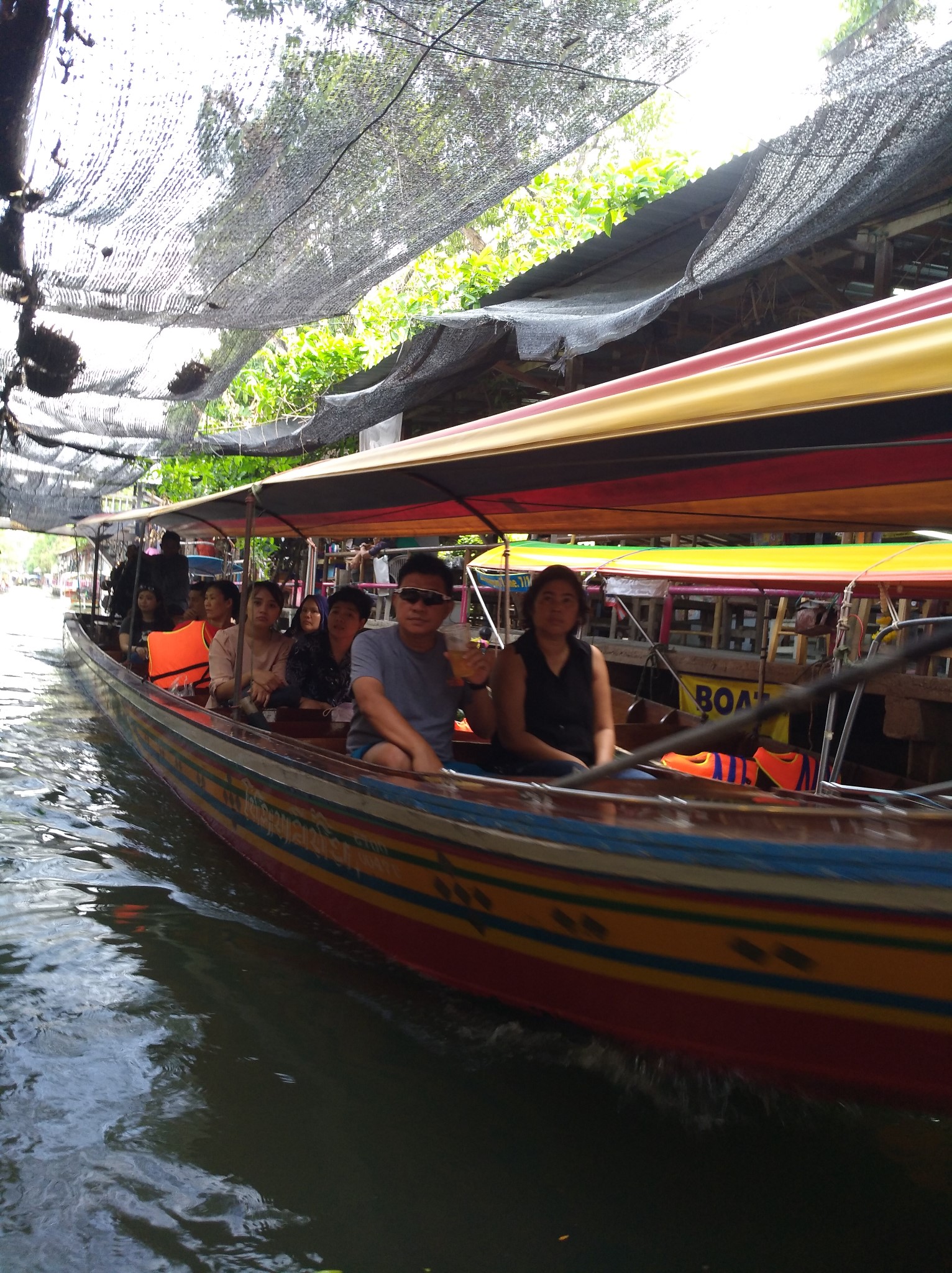 曼谷khlonglatmayomfloatingmarket空叻玛荣水上市场一日游