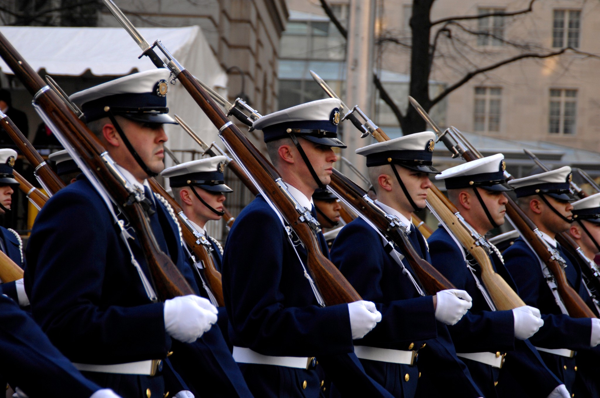 美军仪仗队的秘密揭晓