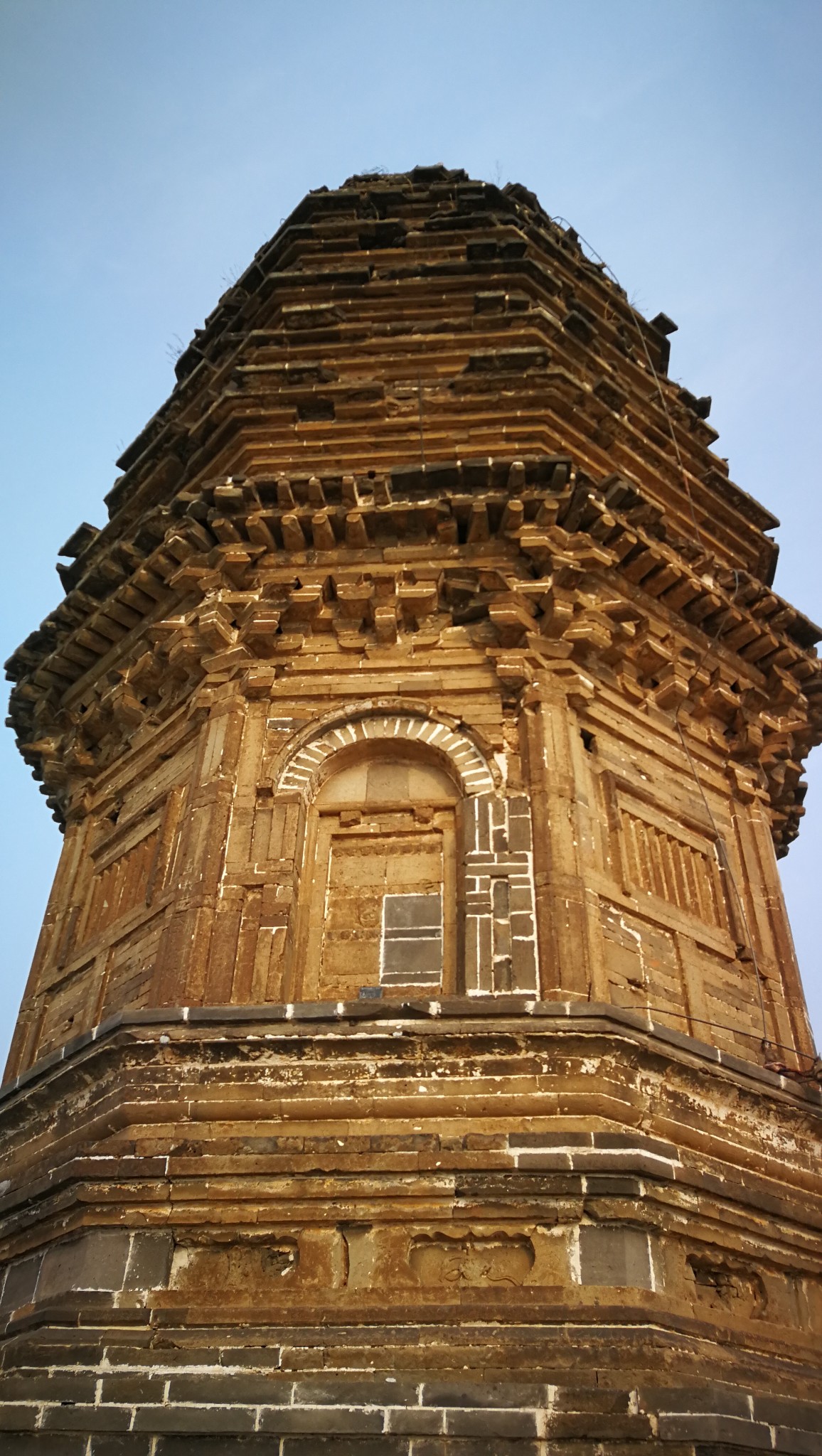 房山古迹巡游之昊天塔云居寺照塔