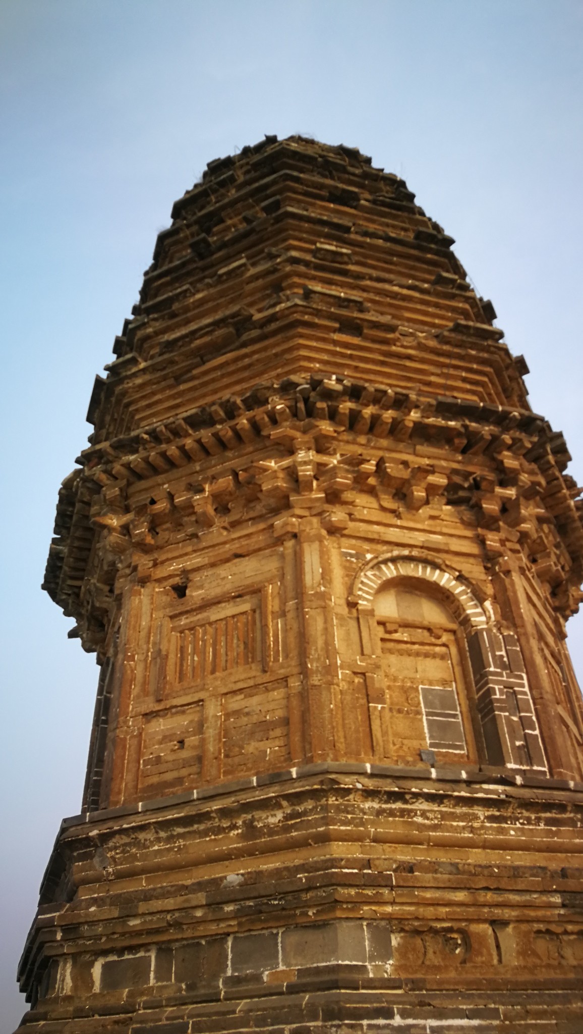 房山古迹巡游之昊天塔云居寺照塔