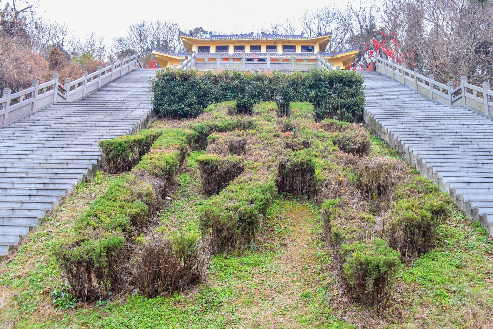 盱眙第一山國家森林公園 玻璃泉 西域寺 龍山寺 4a