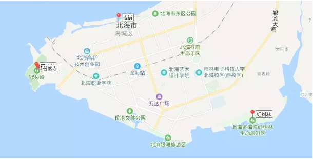 广西北海自由行攻略含行程交通住宿防坑安全指南