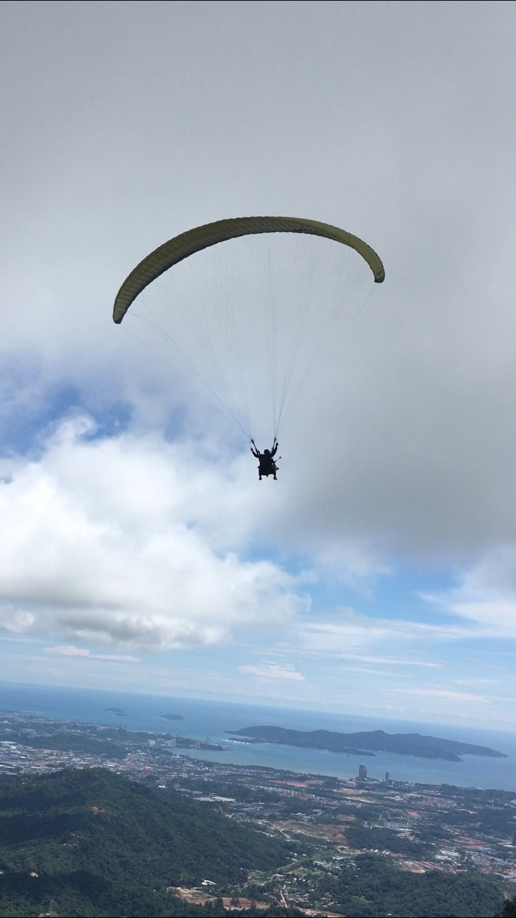 马来西亚亚庇仙本那吉隆坡5天4夜游滑翔伞77潜水77两日出海跳岛游