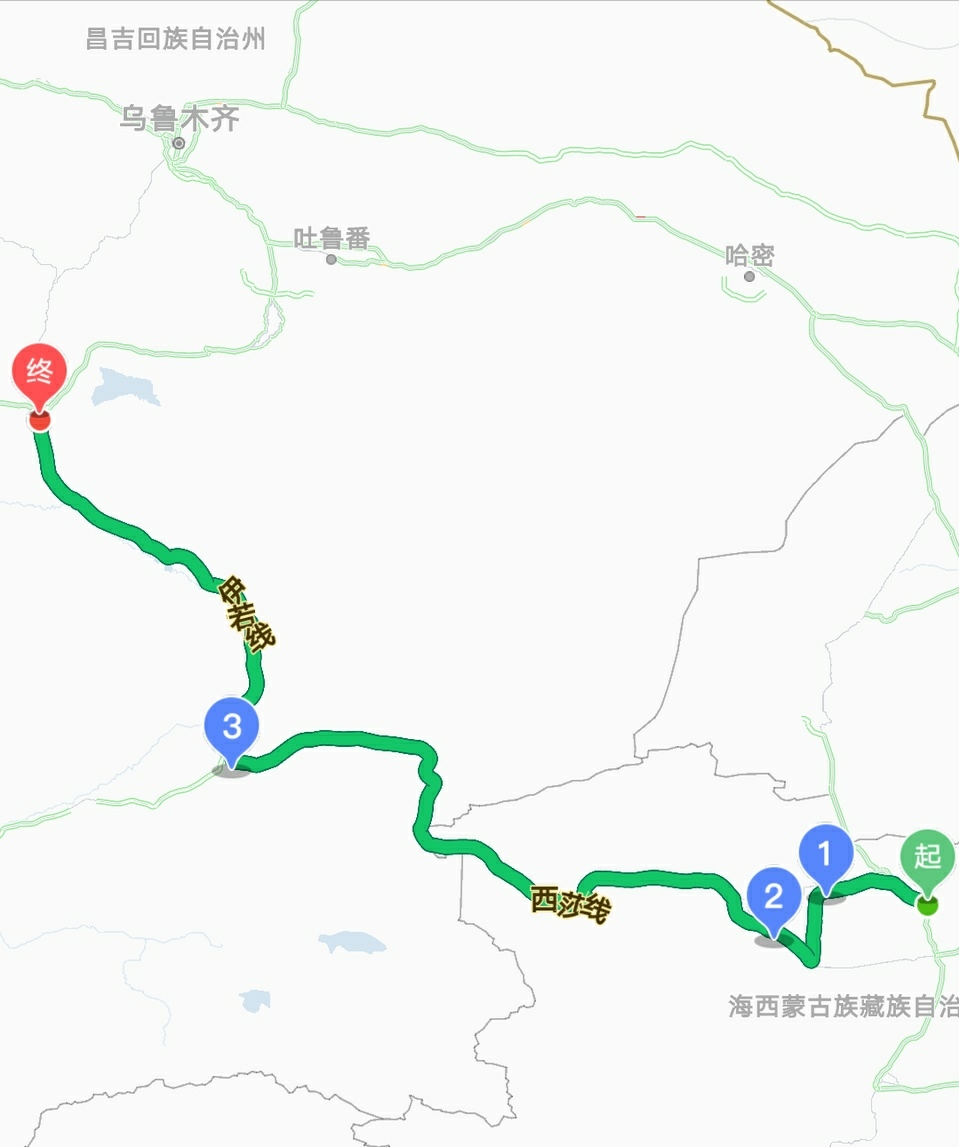 西安自驾到新疆途径那些路线和景点