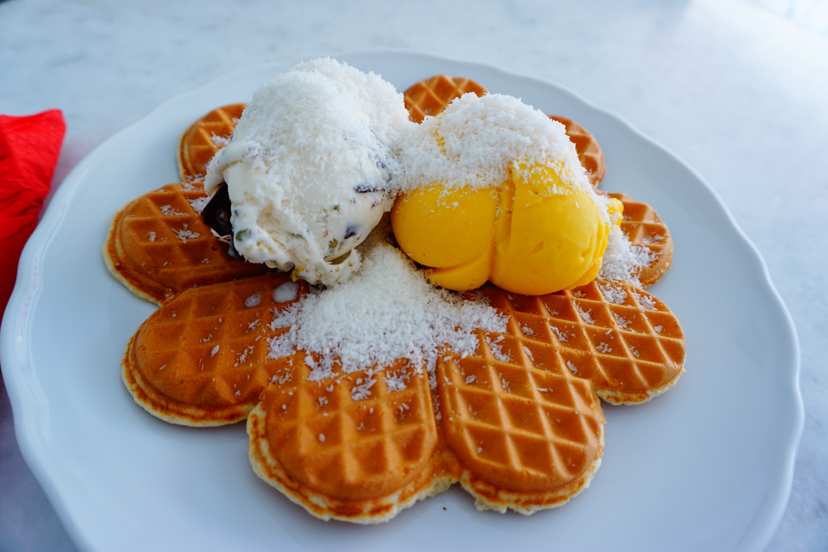 纳克索斯岛美食-Waffle House