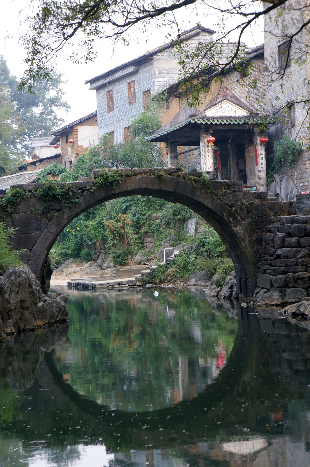 广西黄姚古镇小桥