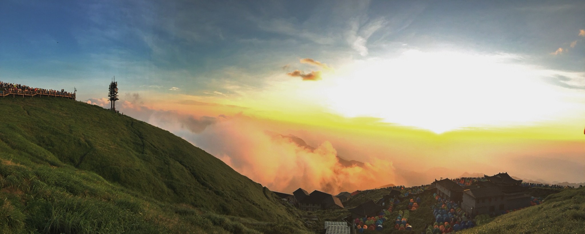 徒步武功山--------邂逅夕陽,星空,雲海,日出_遊記