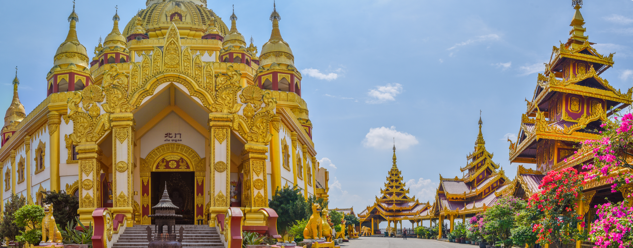 芒市勐焕大金塔银塔古塔巡礼系列之288289