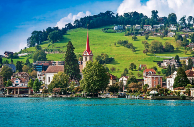 琉森湖(lake lucerne)